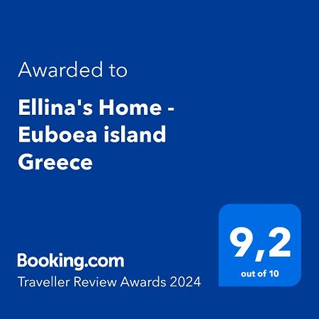 Ellina'S Home - Euboea Island Greece Oxílithos Exteriör bild